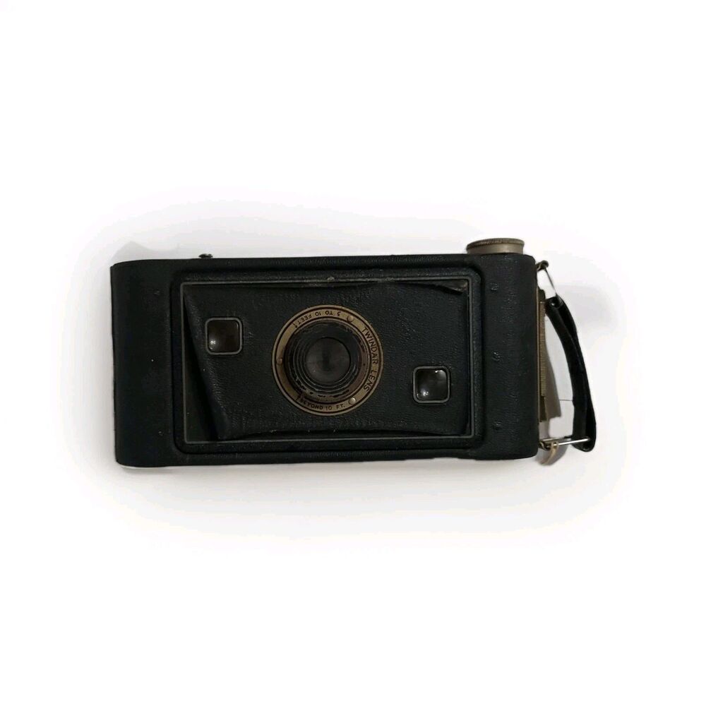 Camera Kodak Jiffy Six20 Series II Folder 1930s PreWar Pocket Roll Film